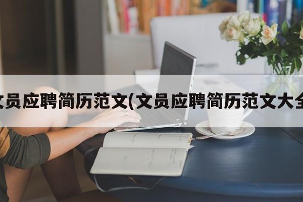 文员应聘简历范文(文员应聘简历范文大全)